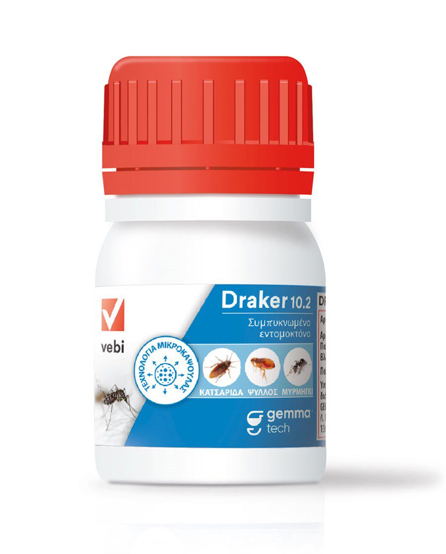 Draker 10.2 CS εντομοκτόνο 50ml