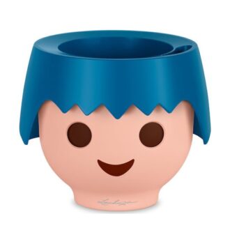 Lechuza Playmobil Ojo Γλάστρα Αυτοποτιζόμενη Ocean Blue 21x15.8cm