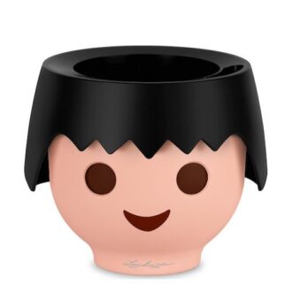 lechuza Playmobil ojo Γλάστρα Αυτοποτιζόμενη Raven Black 21x15.8cm