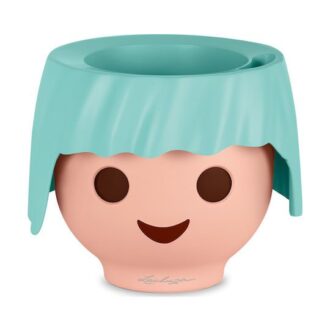 Lechuza Playmobil Ojo Γλάστρα Αυτοποτιζόμενη Aquamarine 21x15.8cm
