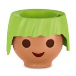 Lechuza Playmobil Ojo Γλάστρα Αυτοποτιζόμενη Apple Green 21x15.8cm